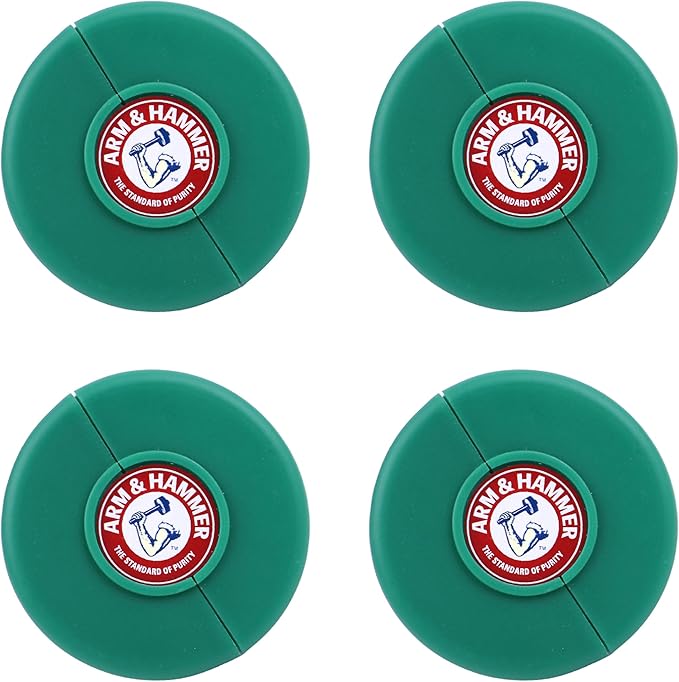 Arm & Hammer Deodorizing Odor Busterz, 4 Count, Forest Pine Figural, Air Freshener and Odor Eliminator - Long-Lasting Freshness for Home, Bathroom, Closet, Gym Bags, Sports Gear and More