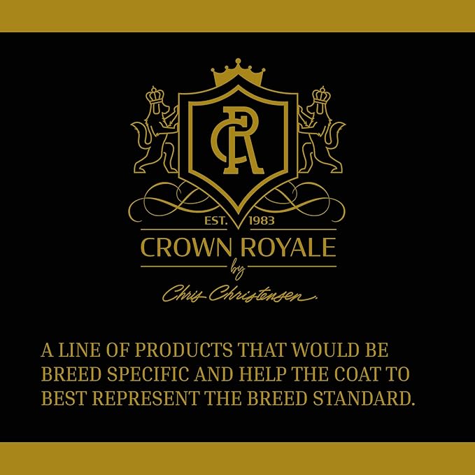 Crown Royale Magic Touch Formula 3 Pet Grooming Spray Ready-to-Use, No Heavy Build-Up, Finishing Spray, Prevents Coat Matting, Formulated with Conditioners, Made in USA, 16 oz