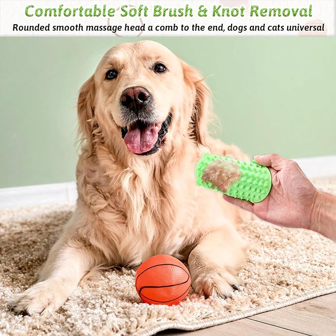 4pcs Self Groomer Corner Catcher for Cats,Cat Face Scratcher,2-in-1 Silicone Cats Brush Combs,Kitty Cat Self Groomer Scratcher for Face,Pet Supplies,Green and Yellow