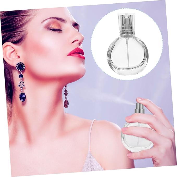 3pcs Perfume Refillable Spray Bottle of Glass Perfume Bottles Fine Mist Sprayer for Travel Leakproof Reusable