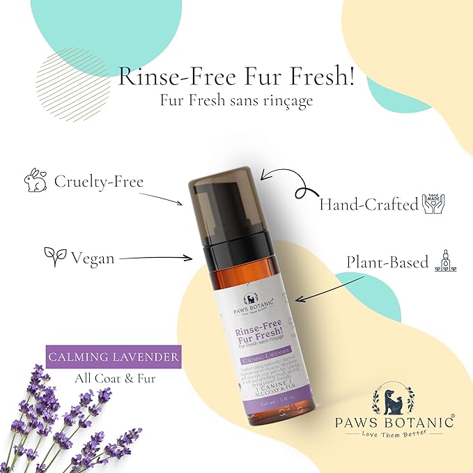 Rinse-Free Fur Fresh! | Waterless Dog Shampoo | No Rinse Shampoo | Dog waterless Shampoo | Fresh pet Shampoo