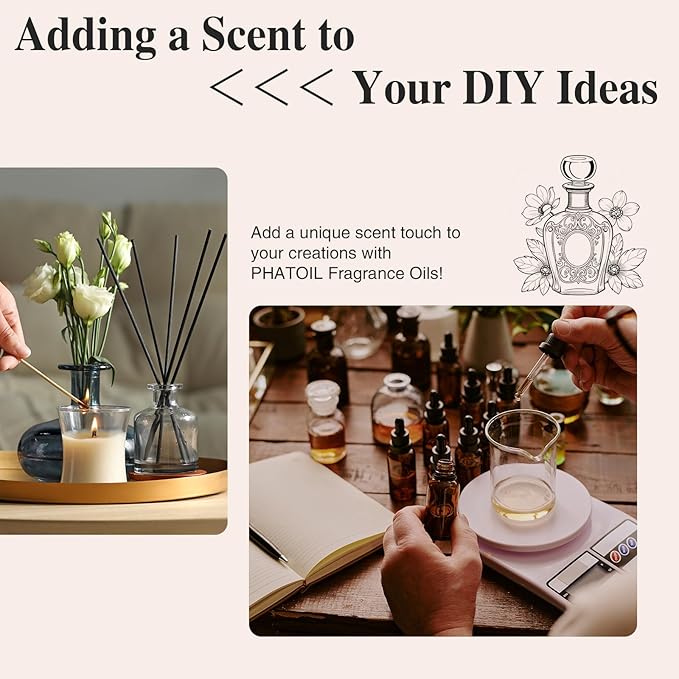 100ML/3.38fl.oz Fresh Linen Fragrance Oils, PHATOIL Fresh Linen Oil for Diffuser, Humidifier, Scented Oils for DIY Soap, Candle Making with Premium Glass Dropper