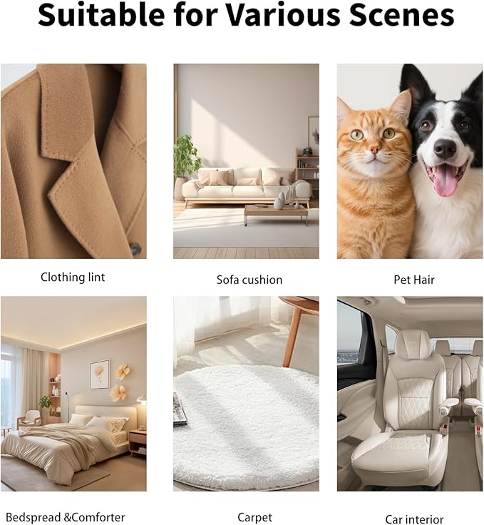 3-Pack Pet Hair Remover Brushing Gloves – Remove Fur from Clothing, Furniture, Car Seats, Bedding & Upholstery