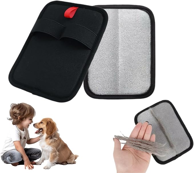 Pet Hair Removal Glove, Electrostatic Pet Hair Removal Gloves, 2025 Newly Upgraded, Reusable Hair Remover for Couch, Furniture, Carpet,Car Seat, Animal Fur Removal Tool, 1-PCS