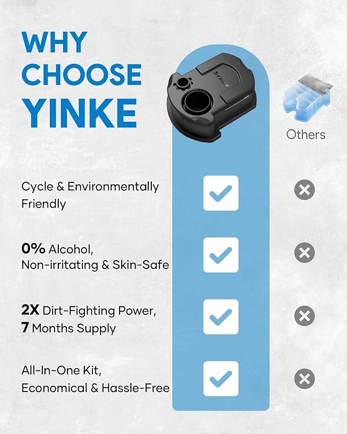 2025 New Reusable Cartridge Compatible with Braun Clean & Renew Refill Cartridge CCR, Shaver Cleaning & Care Refill Kit with Gentle Hygienic Protection, Eco-Friendly