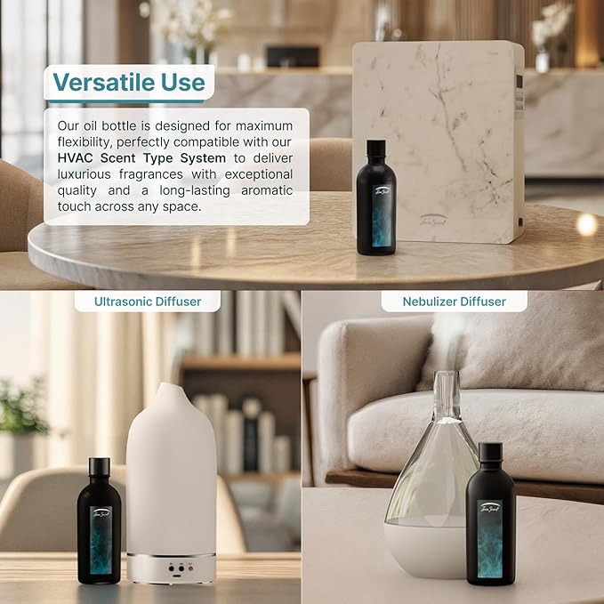 4 Luxury Essential Oil for Diffusers - Uplifting Fruity & Citrus Aromatherapy with Orange & Peach - Vibrant Scent for a Cheerful Home