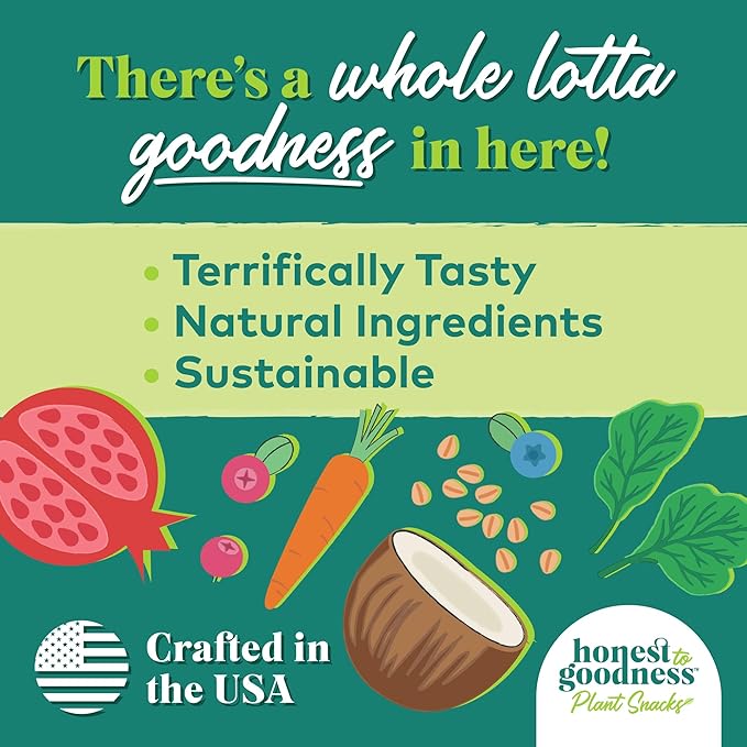 Honest to Goodness Plant Snacks Buddy Boost Cranberry & Pomegranate Recipe Dog Treats, Enriched with Omega 3s & Postbiotics, 8oz