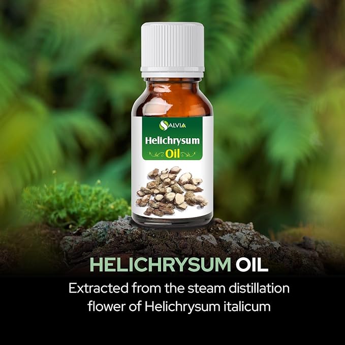 Helichrysum Essential Oil (Helichrysum Italicum) 100% Pure & Natural - Undiluted Uncut Aromatherapy Premium Oil - Therapeutic Grade - 30 ML