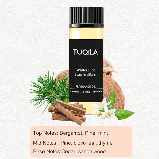 Hotel Luxury Essential Oil Set (3x20mL) – Scent Aromatherapy Oils for Diffusers – My Way, Pumpkin Cream, Winter Pine Scents –Idea for Home, Car, Hotel & Office – Long Lasting Fragrance