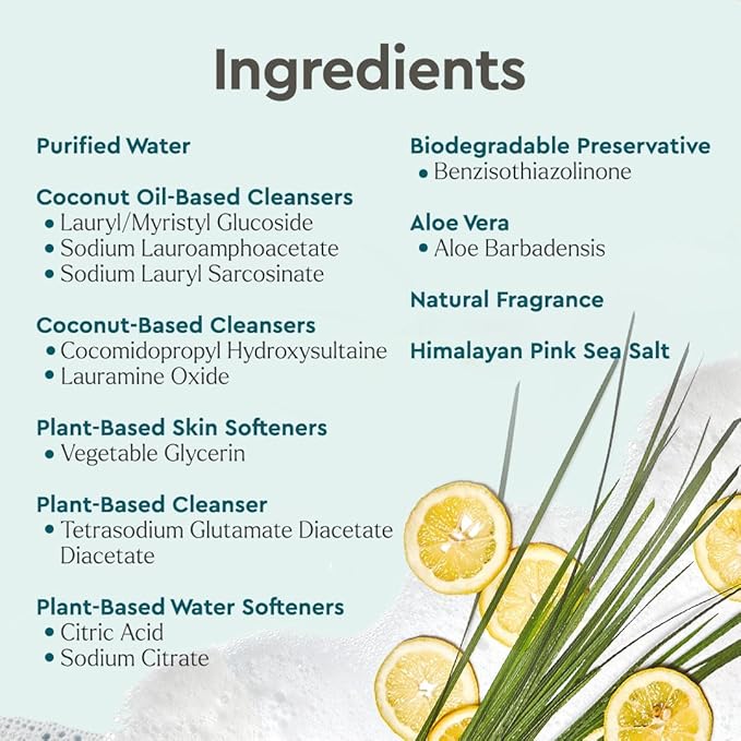 Puracy Natural Dish Soap Clean Can Refill Packs- Plant-Based Dishwashing Soap, Non-Toxic Dish Soap, Natural Liquid Dishwashing Detergent Soap As Seen on TikTok (Organic Lemongrass, 14.4 fl oz, 3 Pack)