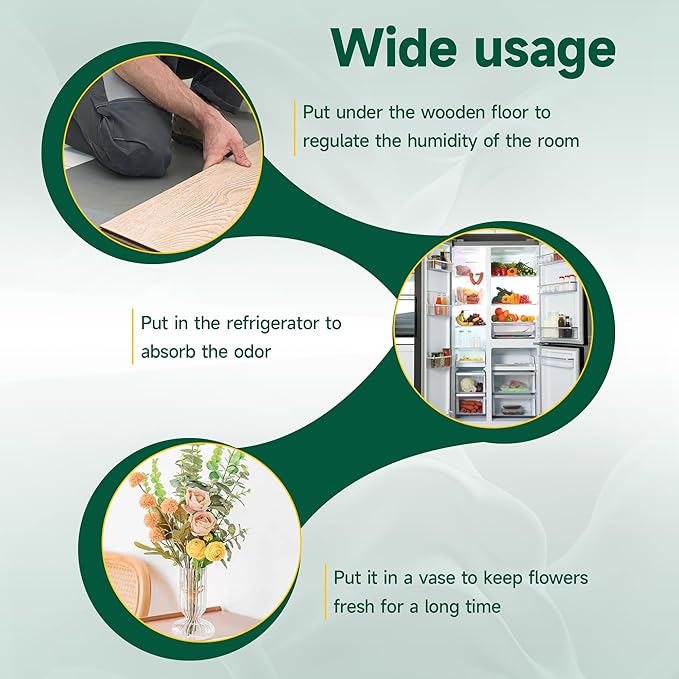 2 Packs 210g Odor Absorbing Activated Carbon Filter Refills for Smart Waste Kitchen Composter, Activated Charcoal Pellets