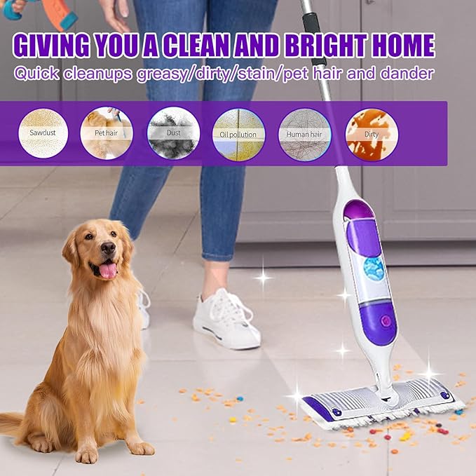 20 Count Power Mop Pads Refills for Swiffer PowerMop Multi-Surface Mopping Pad Disposable Replacement Mop Pads Compatible with Swiffer PowerMop,Safe on All Finished Floors.