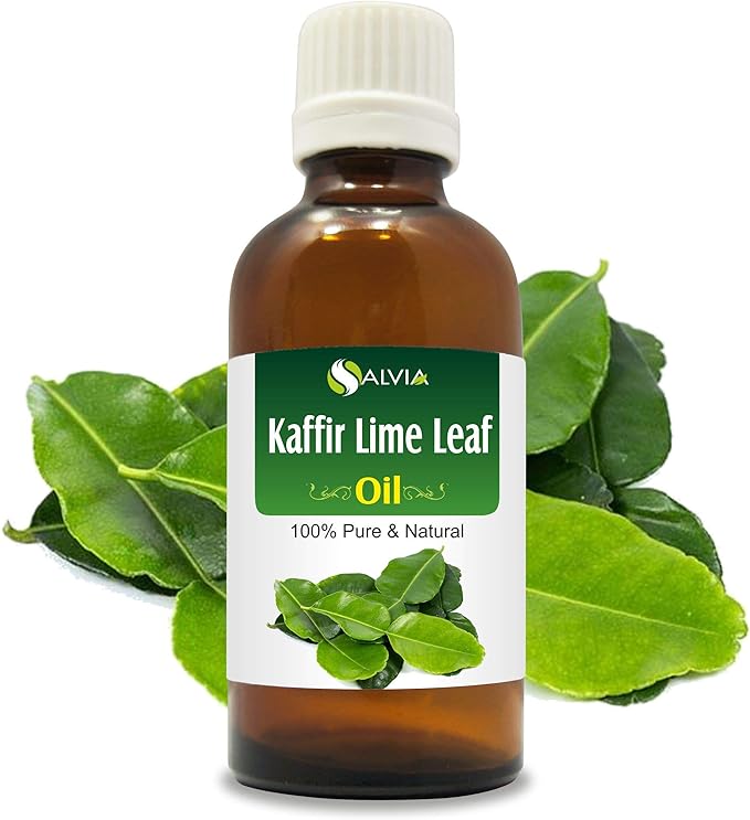 Kaffir Lime Leaf Oil (Citrus Hystrix) - Undiluted Uncut Essential Oil - Perfect for Aromatherapy - Therapeutic Grade - 30 ML