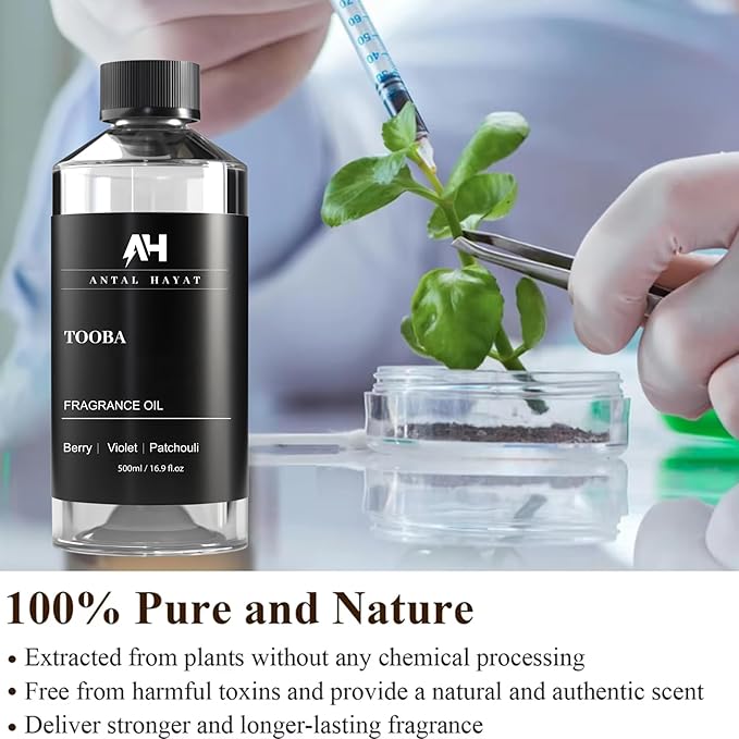 Hotel Scents Tooba Diffuser Oil 500ml - Inspired by La Vie Est Belle Perfume - Hotel Scent for Home - Berry, Patchouli & Violet - Luxury Aromatherapy Oil for Ultrasonic & Waterless Diffusers