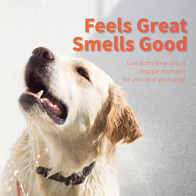 Arf Arf Dog Shampoo Whitening Formula, White - Patented Brightening Formula Removes Yellowing, Mud & Tear Stains-Makes Coat Sparkling White & Soft-Gentle pH Balanced for All Breeds-Fresh Scent-16oz