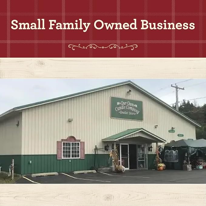 Our Own Candle Company, Comfy Flannel Scented Mason Jar Candle, 100 Hour Burn Time, 13 Ounces