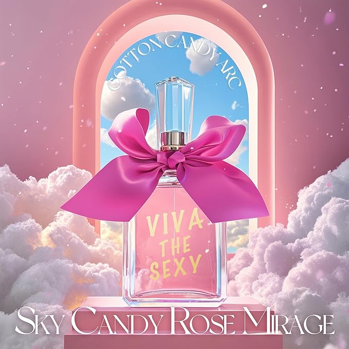 Women's Perfume Set - 2 Pack Eau de Parfum Spray 3.4 Oz Each | Floral Jasmine & Sweet Vanilla with Bergamot & Woody Notes | Long Lasting Original Scent Gift Set for Women (MilaWR&Viva Sexy)