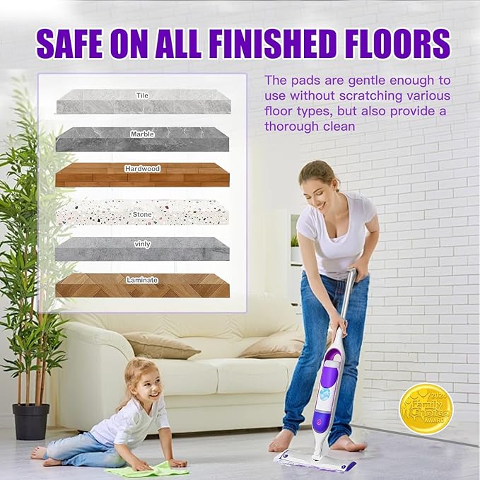 25 Count Power Mop Refills Compatible with Swiffer Power Mop refills, Disposable Multi-Surface Power Mop Pads for Swiffer Power Mop Pads, Cleaning Supplies for Swiffer Power Mop Refill Pads, Unscented