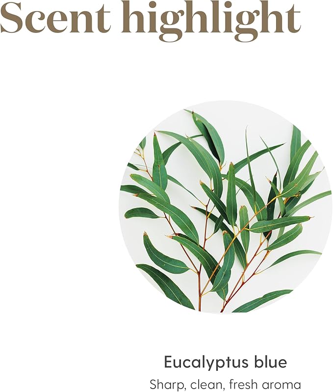 Young Living Eucalyptus Blue Essential Oil | 5 ml | Pure, Invigorating Botanical Extract | Crisp, Refreshing Aroma for Diffusers, Wellness, Comfort, and Soothing Aromatherapy Experience