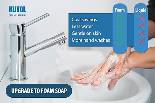 Health Guard 21313 Foaming Advanced Antibacterial Hand Soap, 1 Gallon Pour Top Bottle, Amber with Citrus Spice Scent (Pack of 2)