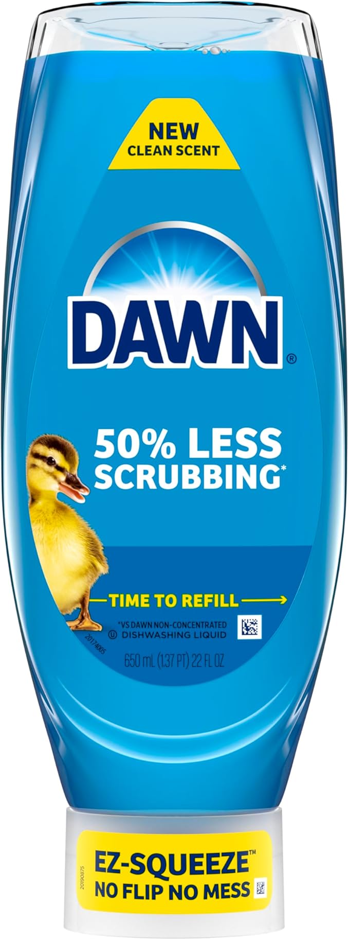 Dawn Ultra EZ-Squeeze Dish Soap, Dishwashing Liquid, Original, 3x22oz