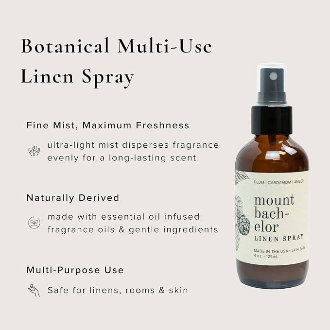 BROKEN TOP Organic Linen & Room Spray (Mount Bachelor)