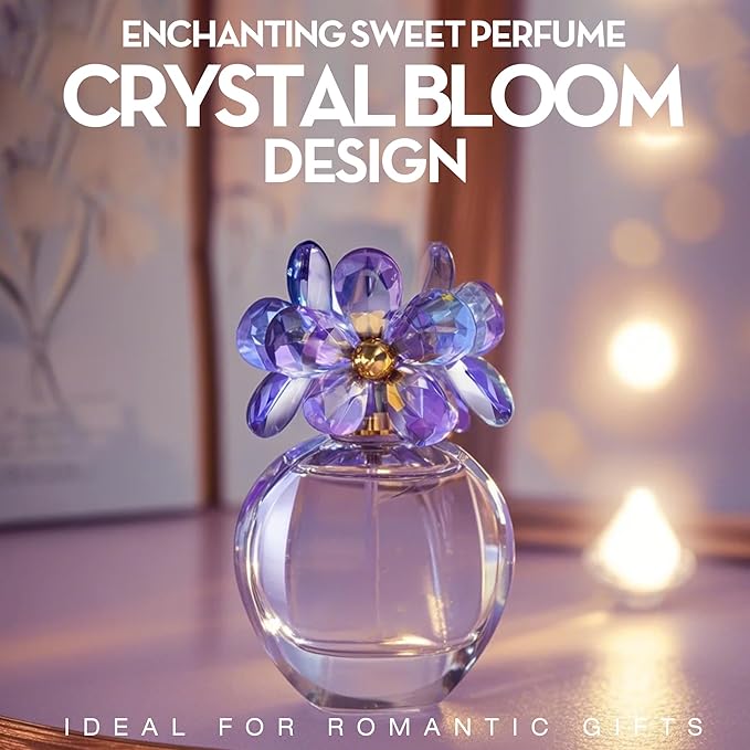 Women's Perfume Set - 2 Pack Eau de Parfum Spray 3.4 Oz Each | Floral Jasmine & Sweet Vanilla with Bergamot & Woody Notes | Long Lasting Original Scent Gift Set for Women (MilaWR&Daicy Blue)