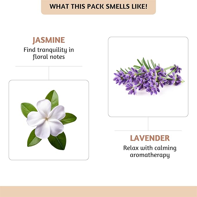 Folkulture Pure Essential Oils for Diffuser Oil | Jasmine & Lavender Essential Oils Set of 2 Fragrance Oil | Diffuser Scents for Home | Diffuser Essentials, Fragrance