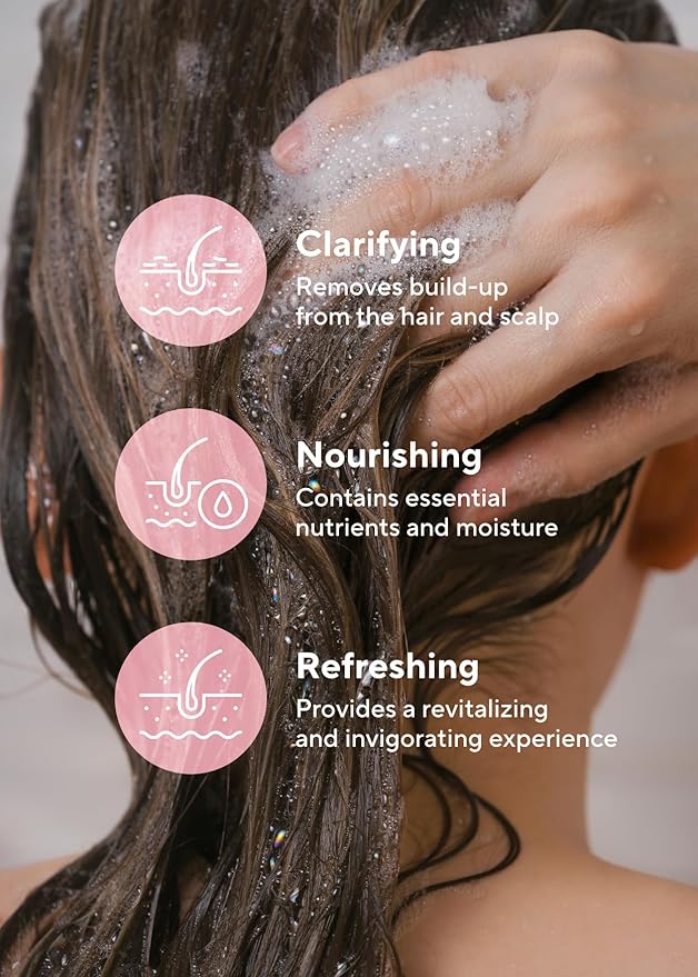 A’PIEU Raspberry Vinegar Hair Shampoo - Dandruff & Clarifying Shampoo with Scalp Treatment. Balances pH, Removes Buildup, Soothes Scalp. Korean Hair Care. 16.9 fl.oz