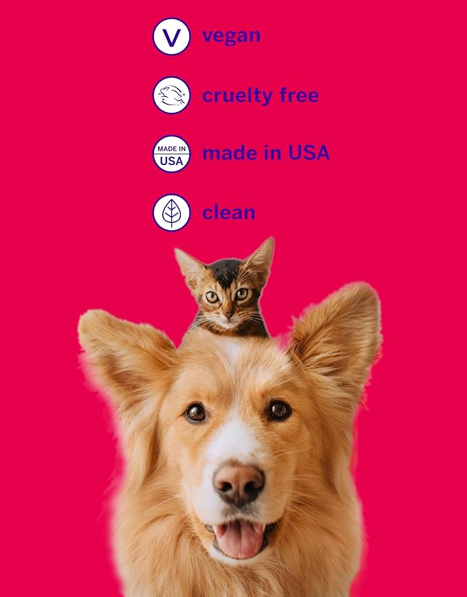 Petsmile Professional Pet Teeth Brushing Kit for Cats & Dogs - Only VOHC Accepted Toothpaste & Patented Toothbrush - Proven to Control Plaque & Tartar Calprox Formula (Rotisserie Chicken, 2.5 Oz)