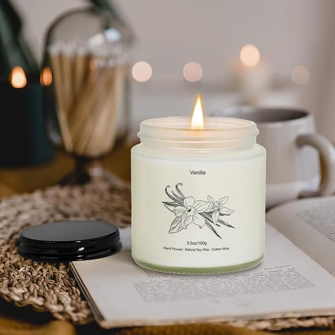 Candles for Home Scented, Gifts for Women, 8 Pack Aromatherapy Candle Set for Women, Natural Soy Wax Jar Candles Set, Candle Gifts for Mother's Day, Birthday, Valentine's Day