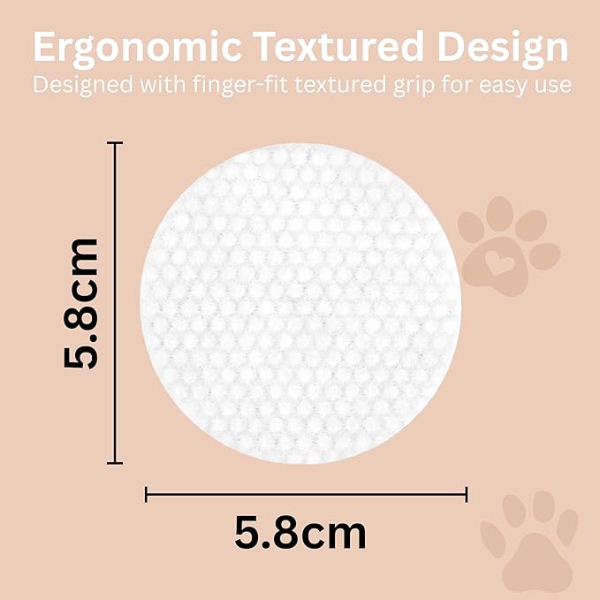 100 Wipes - Pet Eye Wipes - Tear Stain Remover for Dogs & Cats, Puppy Essentials for Pet Parents - Gently Cleans Eyes & Reduces Tear Stains for a Fresh Look, Empathetic Care