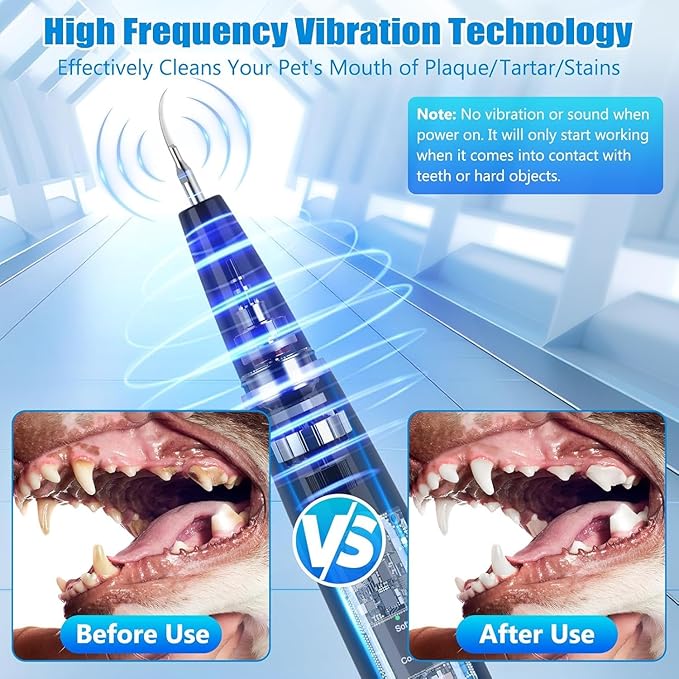 KT Dog Teeth Cleaning Kit for Small & Large Dogs – Complete Pet Dental Care Set with Enzymatic Toothpaste, Dual-Head & Finger Toothbrush – Plaque & Tartar Remover, Fresh Breath Oral Hygiene Solution