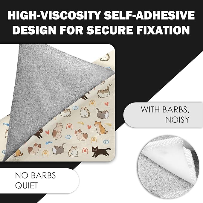 27.6" Cat Grooming Wrap, Self Adhesive Cat Wrap for Cutting Nails, Anti-Escape Calming Cat Swaddle Wrap for Medicine Ear Cleaning, Anti-Scratch Cats Burrito Restraint Blanket, Pet Tool (6-10 lbs)