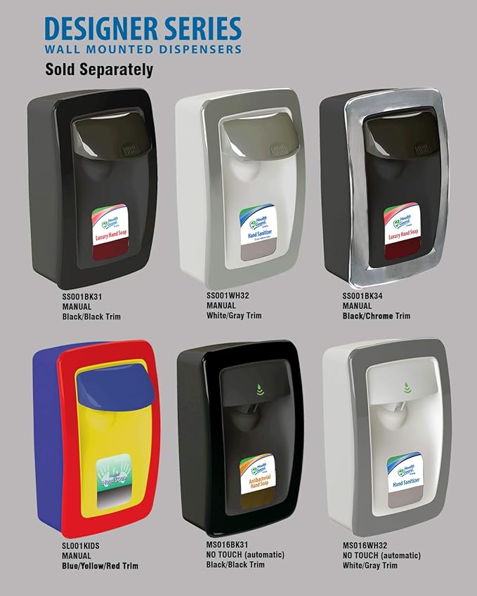 Health Guard 21310 Foaming Advanced Antibacterial Hand Soap, 1000 mL Refill Bag, Amber with Citrus Spice Scent (Pack of 4)