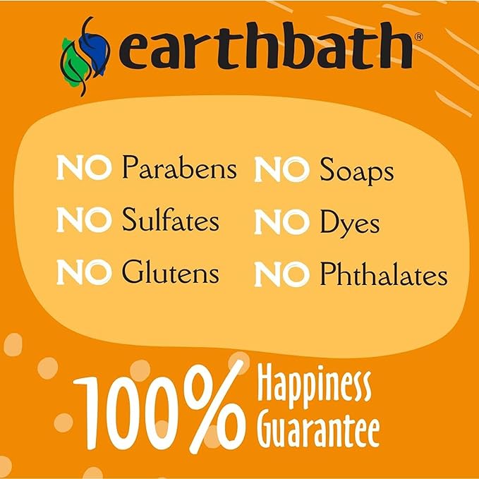 earthbath Oatmeal & Aloe Dog Shampoo and Conditioner Set - Oatmeal Shampoo & Conditioner for Dogs, Itchy, Dry Skin Relief, Pet Wash, Made in USA - Vanilla & Almond, 16 Oz (2 Sets)