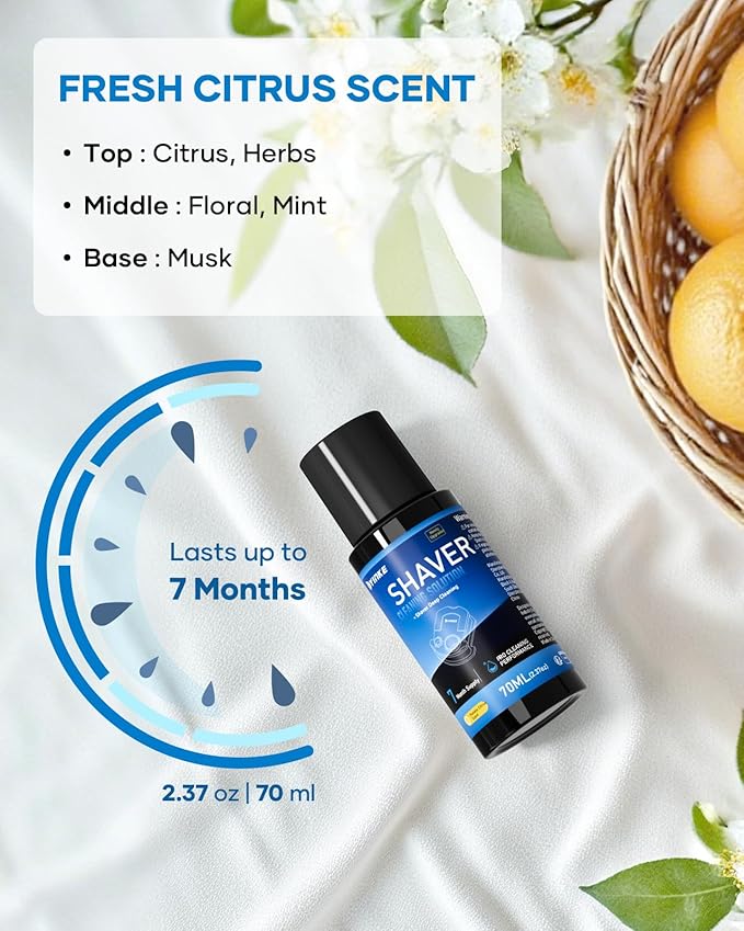 2025 New Reusable Cartridge Compatible with Braun Clean & Renew Refill Cartridge CCR, Shaver Cleaning & Care Refill Kit with Gentle Hygienic Protection, Eco-Friendly