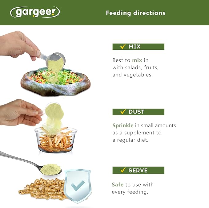 2oz Forest Tortoise Food Supplement, Flower Salad Mix Topper. Supercharge Juveniles & Adults Appetite, Health & Immune System. Complete Diet, Rich with Vitamins, Made in The USA. Enjoy!