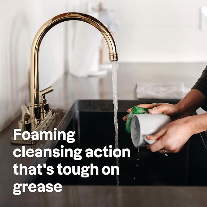 ATTITUDE Dish Soap, EWG Verified, Plant and Mineral-Based Ingredients, Vegan and Cruelty-free Household Products, Orange & Sage, 67.6 Fl Oz (Pack of 4)