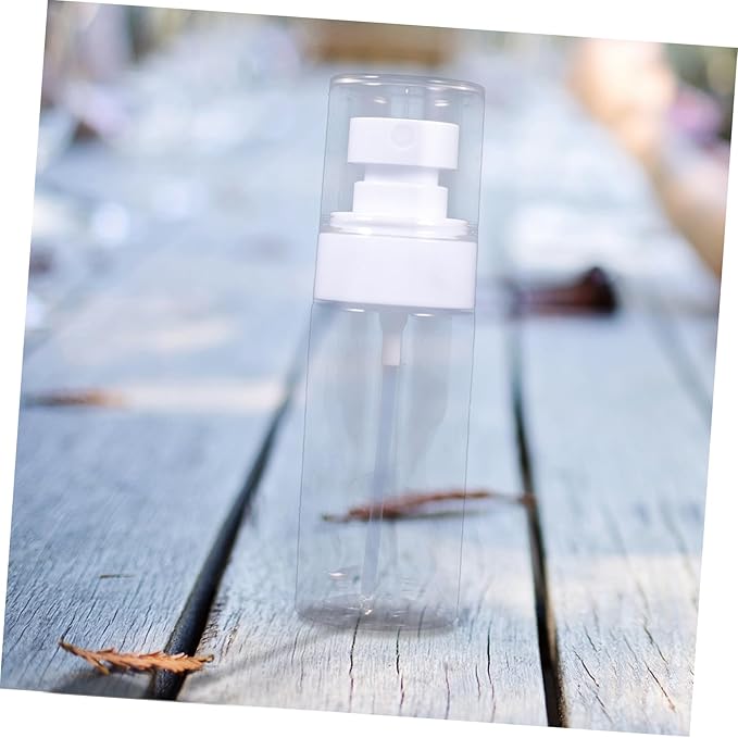 LIFKOME 5Pcs Small Travel Spray Bottles Portable Mist Atomizers for Face Hair Liquid Containers Leakproof Refillable Compact for Gym Vacation Party