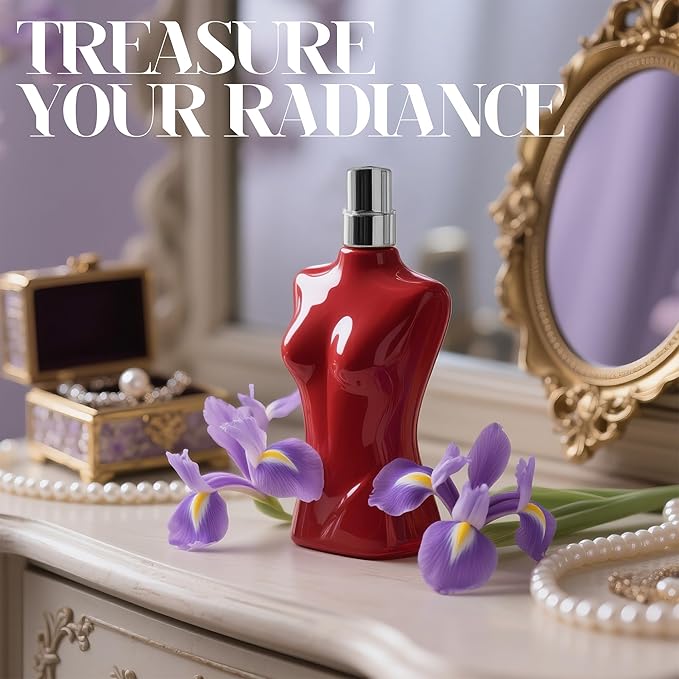 Women's Perfume Set - 2 Pack Eau de Parfum Spray 3.4 Oz Each | Floral Jasmine & Sweet Vanilla with Bergamot & Woody Notes | Long Lasting Original Scent Gift Set for Women (MilaWR&Romance)