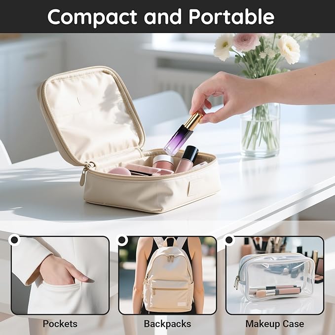 Segbeauty 0.34oz Travel Perfume Refillable Bottle, 5pcs Glass Mini Glass Perfume Atomizer Travel, 10ml Empty Cologne Atomizer Bottles, Small Cologne Sprayer with Transfer Tools Set for Refill