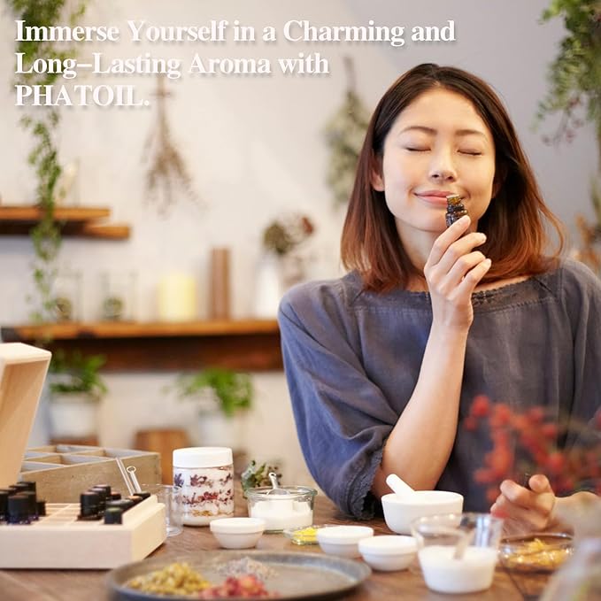 Honeysuckle 3.38fl.oz Fragrance Oil, PHATOIL Aromatherapy Essential Oils for Diffuser, Humidifier, Perfect for DIY Soap, Candle, Bath Bombs Making(100ml)