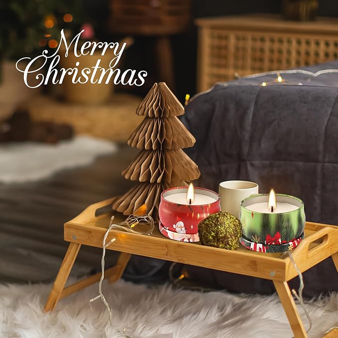 36 Packs Christmas Scented Candles Gift- Aromatherapy Candle-2.5oz Soy Wax-Long Lasting Burn time, Christmas Thanksgiving Gifts, Home Decor