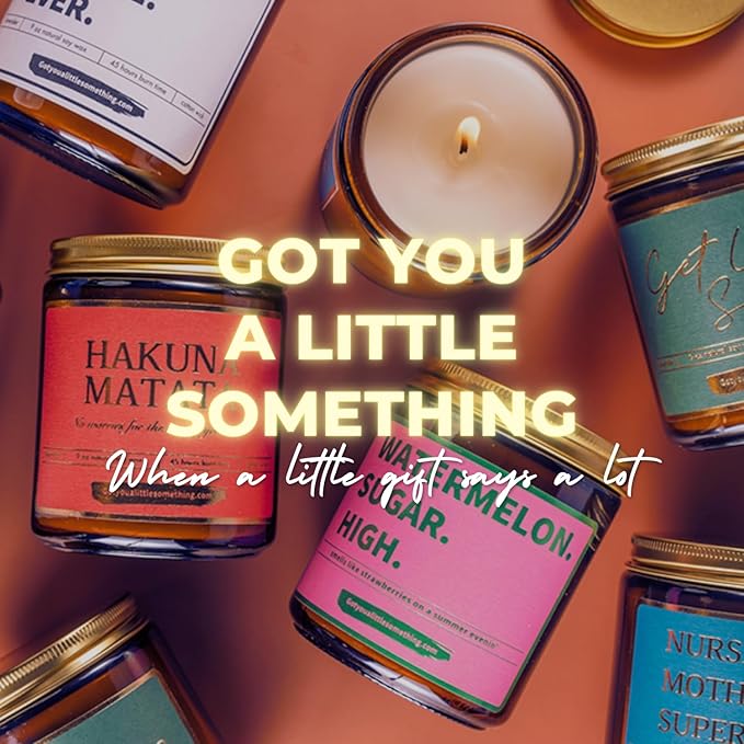 Funny Anniversary Candle for Couples - Funny Gift from Friends for Engagement or Anniversary - Best Couple Ever Thank You Present Idea for Him & Her, Fiance, Newly Engaged Candle for Couples