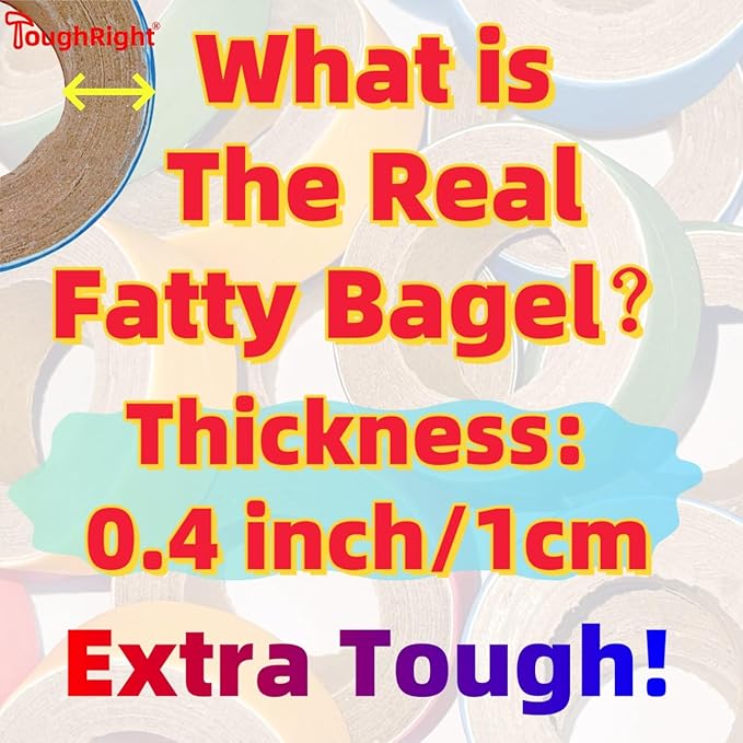 24Pcs Fatty Bagels Bird Toys for Parrots Durable Cardboard Chewing Shredding Foraging Foot 1.75" for Medium & Large Parrot Amazons Mini Macaws African Greys Cockatoos Eclectus Senegal