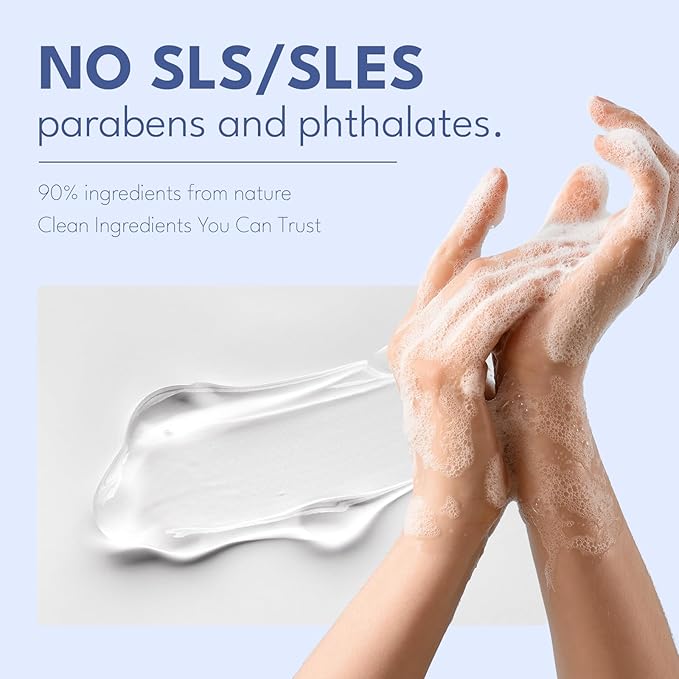 ROMIIE ZOI Liquid Hand Soap Refills Gift Set – Unscented – 3 x 26 Fl Oz Bottles – Plant-Based, Non-Toxic, Fragrance-Free & Gentle Moisturizing Formula – for Sensitive Skin, Bathroom, Kitchen