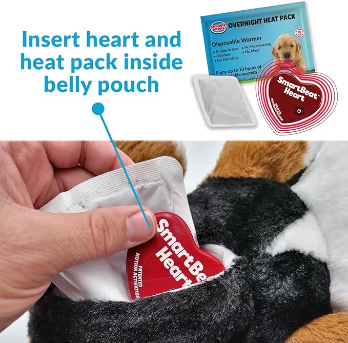 Special Edition Snuggle Puppy Toys - Heartbeat Puppy for Dogs - Pet Anxiety Relief and Calming Aid - Comfort Dog Toys for Behavioral Training