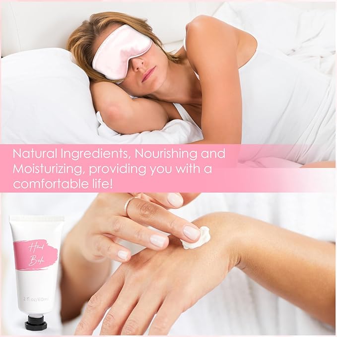 Mother's Day Gifts，Rose Spa Gifts Set, Bath Gifts Set for Women, Relaxing Spa Gift Basket for Women, Self Care Package, Home Spa Products, Birthday Gifts for Mom Mother's Day (Rose)