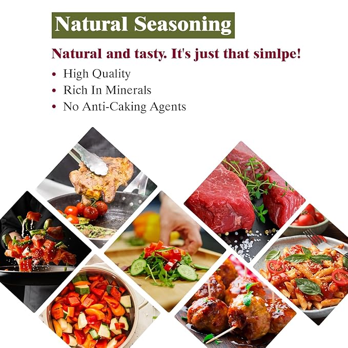 Himalayan Chef Pink Himalayan Salt Coarse Grain, 5 lbs Plastic Jar - Pure, Natural, Kosher, Mineral-Rich, Ideal for Grinder Refills, Cooking, Seasoning